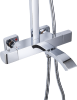 Душевая стойка Gappo G07 G2407-40 с термостатом, хром