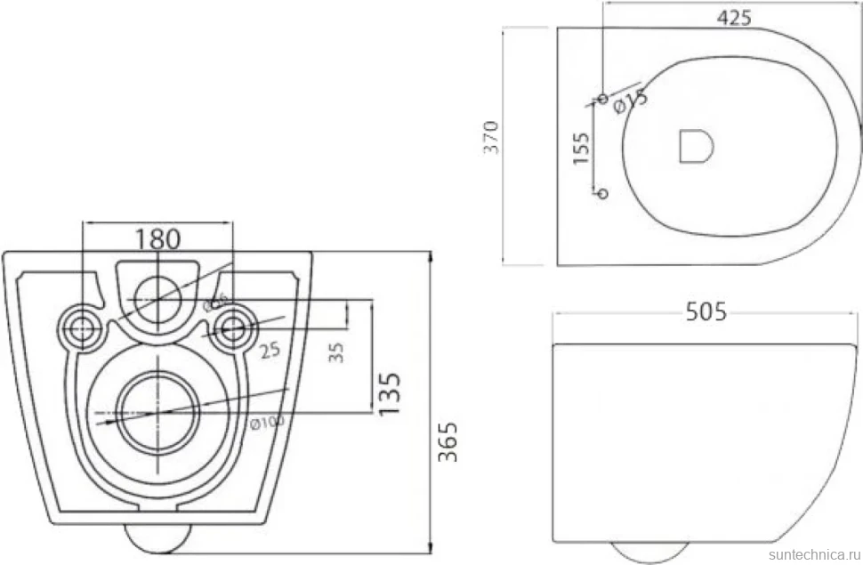 Комплект Унитаз подвесной Cezares Stylus + Крышка CZR-2316-SC с микролифтом + Инсталляция Grohe Rapid SL 38772001 3 в 1 с кнопкой смыва + Звукоизоляция
