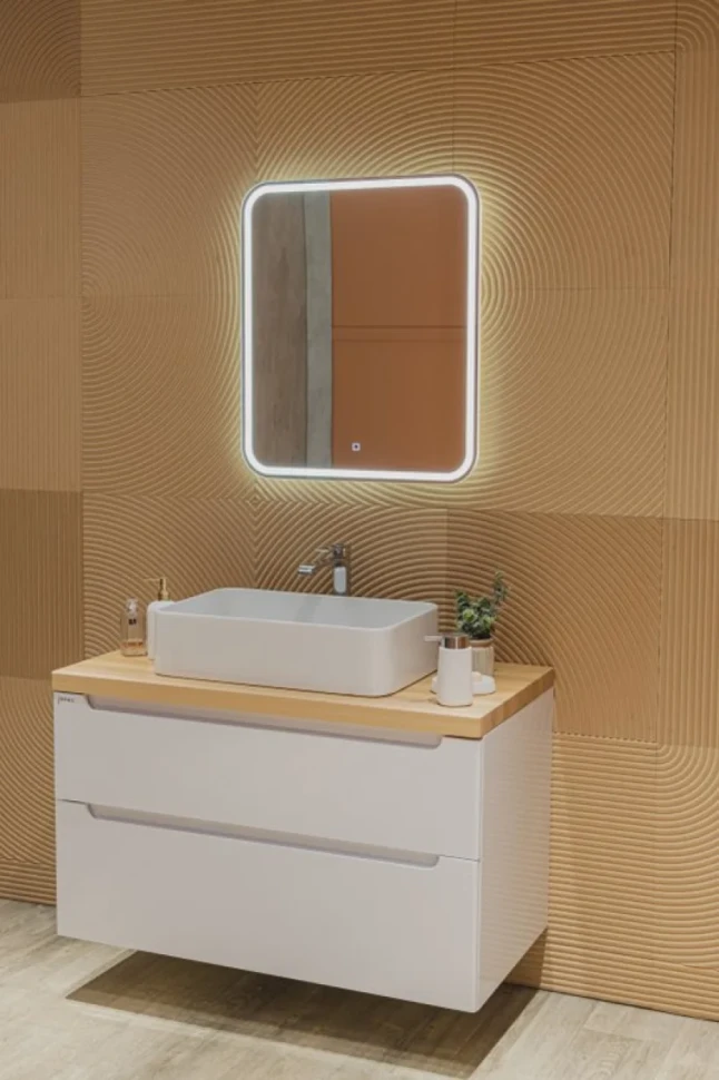 Зеркало Mixline Стив 60x70, с подсветкой