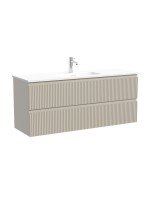 Тумба с раковиной Sancos Snob R 120 Beige Soft, раковина CN7028