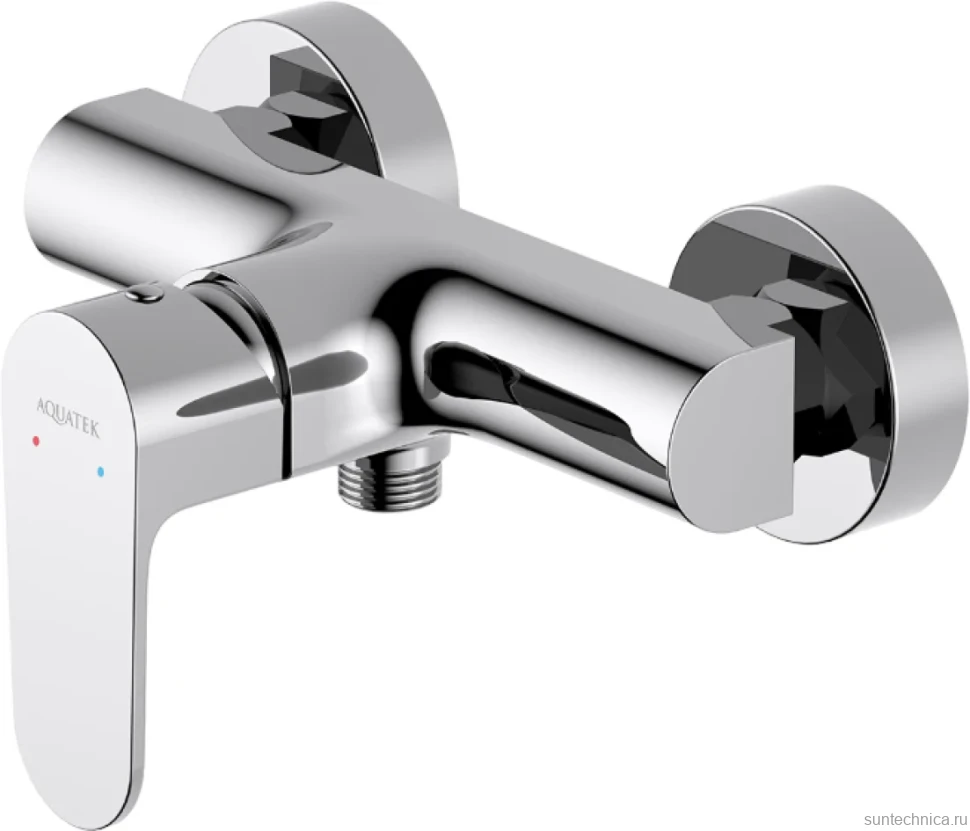 Смеситель для душа AQUATEK Оберон AQ1260CR хром