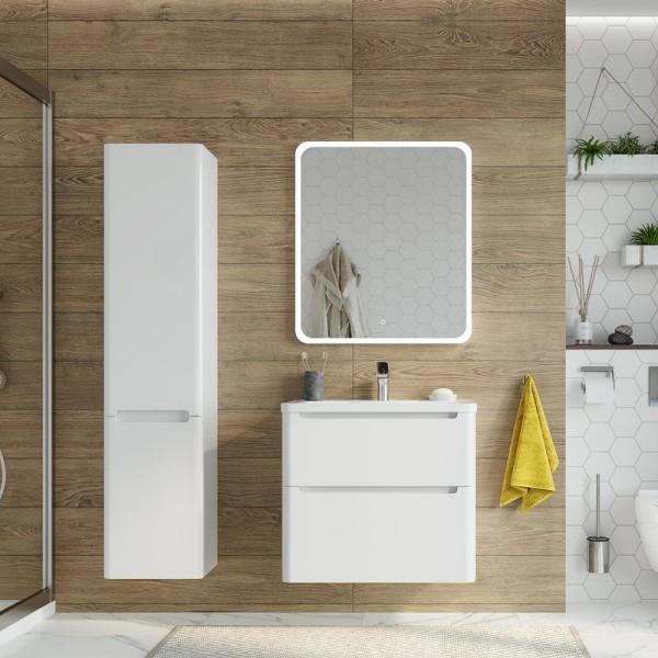 Мебель для ванной комнаты STWORKI Монтре 70 белая