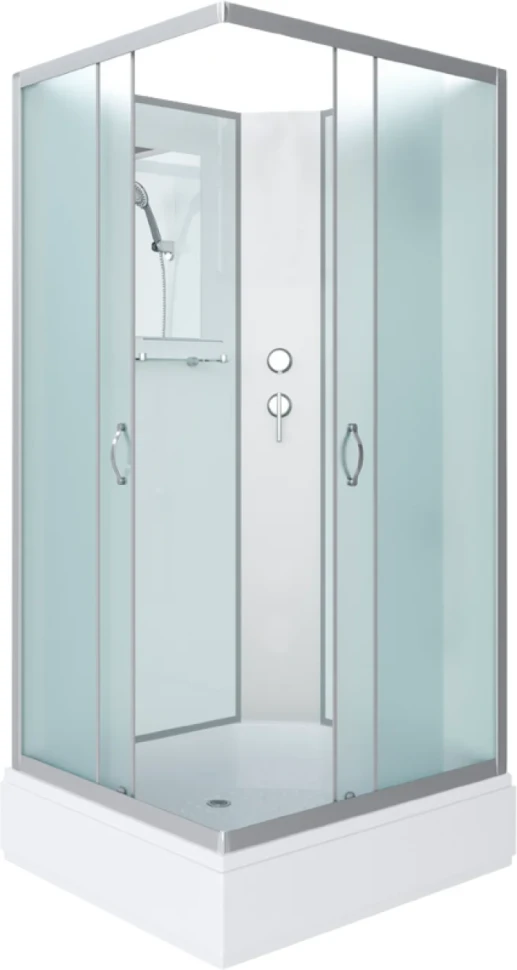 Душевая кабина Niagara Classic NG-33984-14QBK 90х80 см, без крыши