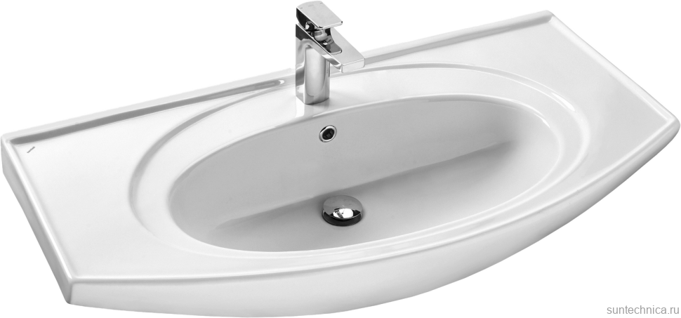 Тумба с раковиной ASB-Mebel Мессина 100 с дверками