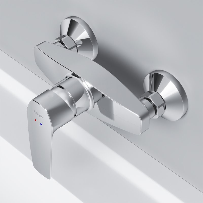 Душевой комплект Смеситель для душа AM.PM Gem + Гарнитур Like