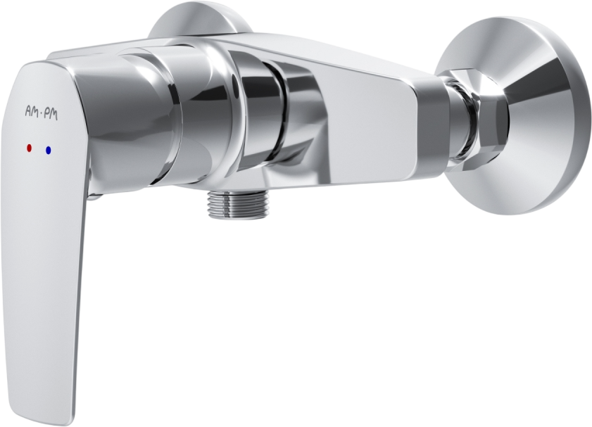 Душевой комплект Смеситель для душа AM.PM Gem + Гарнитур Like