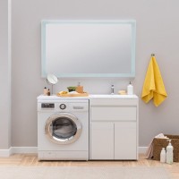 Тумба с раковиной Aquanet Токио 68 1 ящик, 2 двери R
