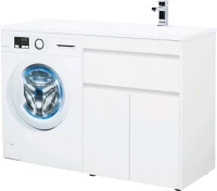 Тумба с раковиной Aquanet Токио 68 1 ящик, 2 двери R