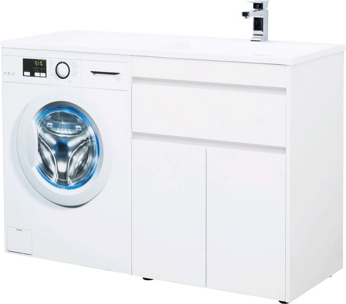 Тумба с раковиной Aquanet Токио 68 1 ящик, 2 двери R