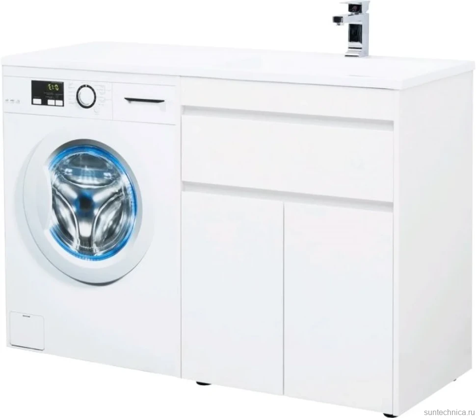 Тумба с раковиной Aquanet Токио 68 1 ящик, 2 двери R