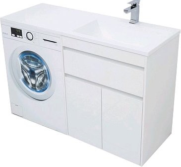 Тумба с раковиной Aquanet Токио 68 1 ящик, 2 двери R