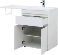 Тумба с раковиной Aquanet Токио 68 1 ящик, 2 двери R