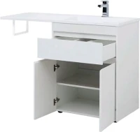 Тумба с раковиной Aquanet Токио 68 1 ящик, 2 двери R