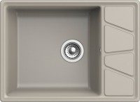 Комплект Мойка GranFest Vertex GF-V-680L топаз + Измельчитель Bone Crusher BC 910-SL-Slim Line