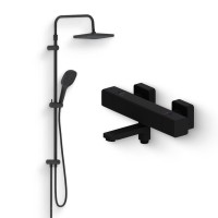 Душевой комплект Термостат Damixa Gala 533000300 + Стойка Merkur 940000300