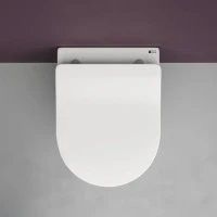 Комплект Унитаз подвесной Ceramicanova Play CN3001 безободковый, с микролифтом + Инсталляция Envision CN1001M + Кнопка Round, матовый хром