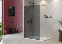 Душевая перегородка Cezares Liberta -L-1-110-GR-NERO