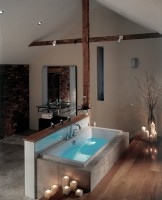 Акриловая ванна Jacob Delafon Evok 180x80 см, встраиваемая, белая, с каркасом