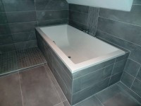 Акриловая ванна Jacob Delafon Evok 180x80 см, встраиваемая, белая, с каркасом