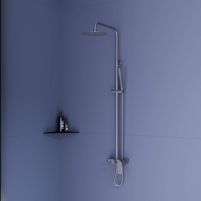 Душевая стойка RGW Shower Panels SP-27Gr серая