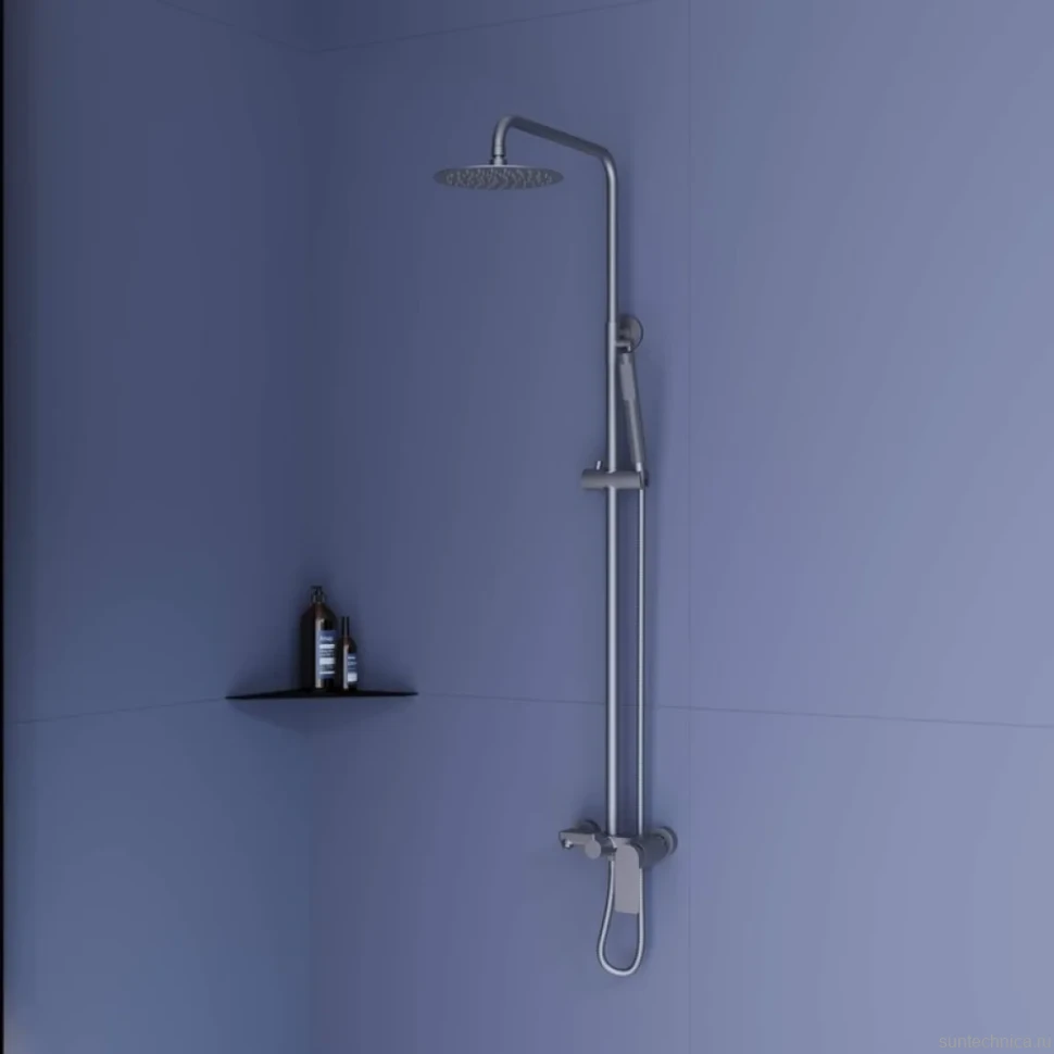 Душевая стойка RGW Shower Panels SP-27Gr серая