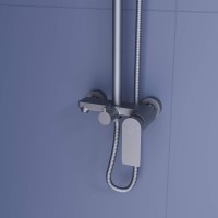Душевая стойка RGW Shower Panels SP-27Gr серая
