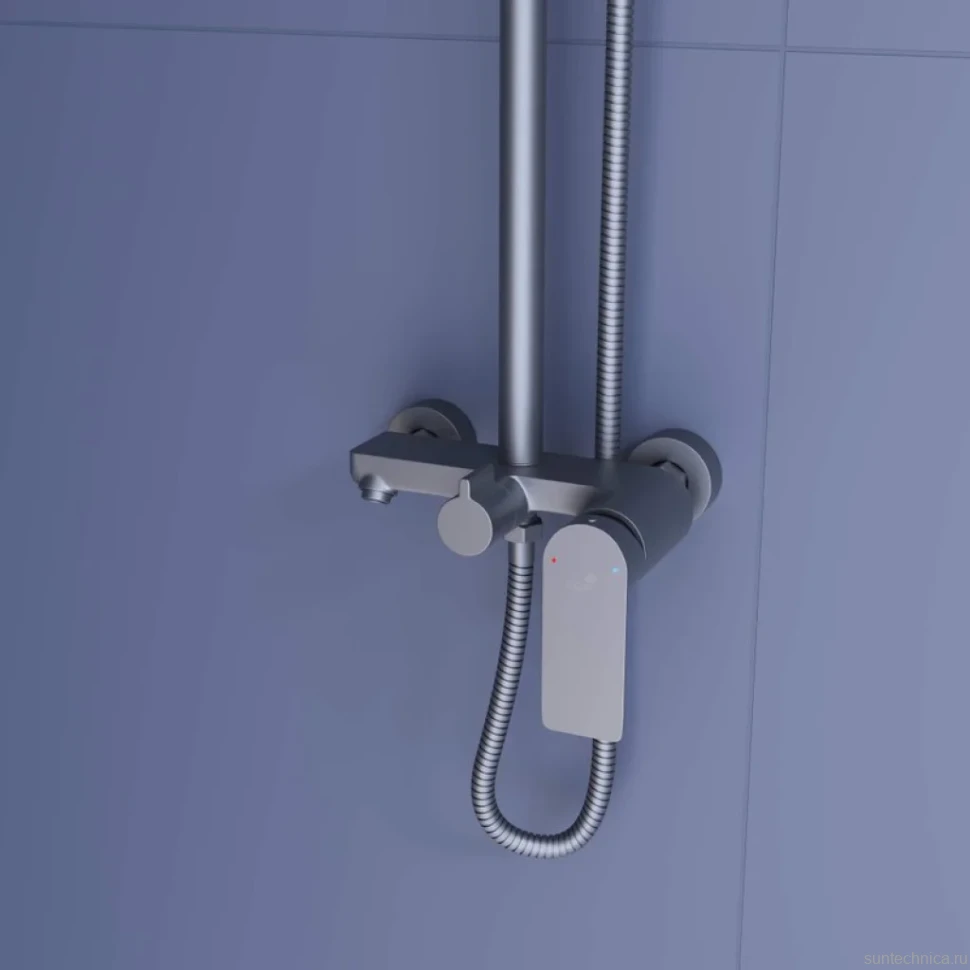 Душевая стойка RGW Shower Panels SP-27Gr серая