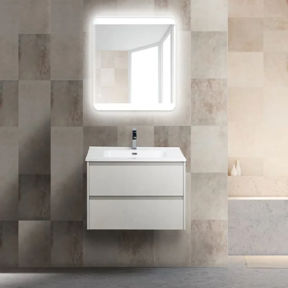 Тумба с раковиной BelBagno Kraft 39 70 bianco opaco