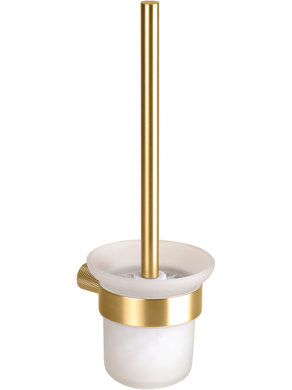 Ершик для унитаза Bemeta Auria 171113010 матововое золото-шампань