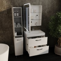 Зеркало-шкаф Style Line Каре L 70 с подсветкой