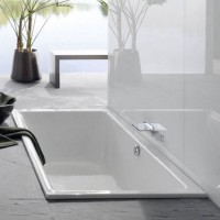 Стальная ванна Bette Free 6832 PLUS 200x100 см, встраиваемая, на ножках, с самоочищающимся покрытием