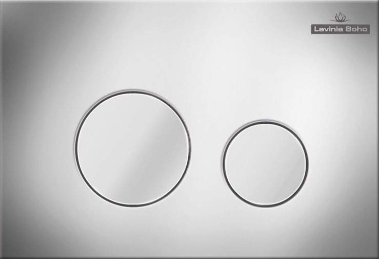 Комплект Lavinia Boho Унитаз подвесной Aveo Rimless 3306101R + Крышка-сиденье Aveo 33290600 с микролифтом + Инсталляция RelFix 38010020 + Кнопка RelFix 3805002C хром