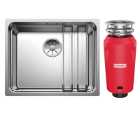 Комплект Мойка Blanco Etagon 500-U + Измельчитель Franke