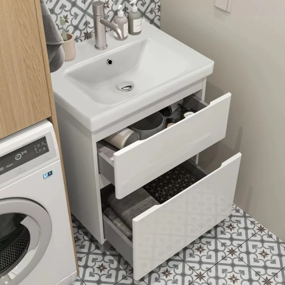 Тумба с раковиной SanStar Riana 60