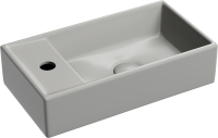 Раковина маленькая в туалет Ceramicanova Element CN6051RMH антрацит матовый