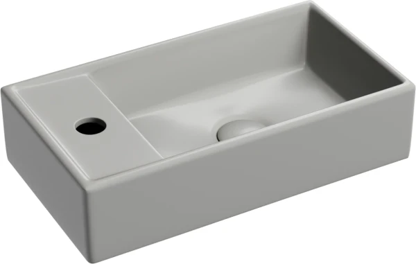 Раковина маленькая в туалет Ceramicanova Element CN6051RMH антрацит матовый