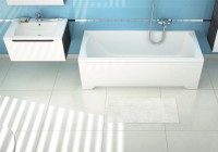 Акриловая ванна Ravak Classic C531000000 без опоры 160x70 см, пристенная, белая