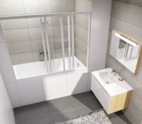 Акриловая ванна Ravak Classic C531000000 без опоры 160x70 см, пристенная, белая