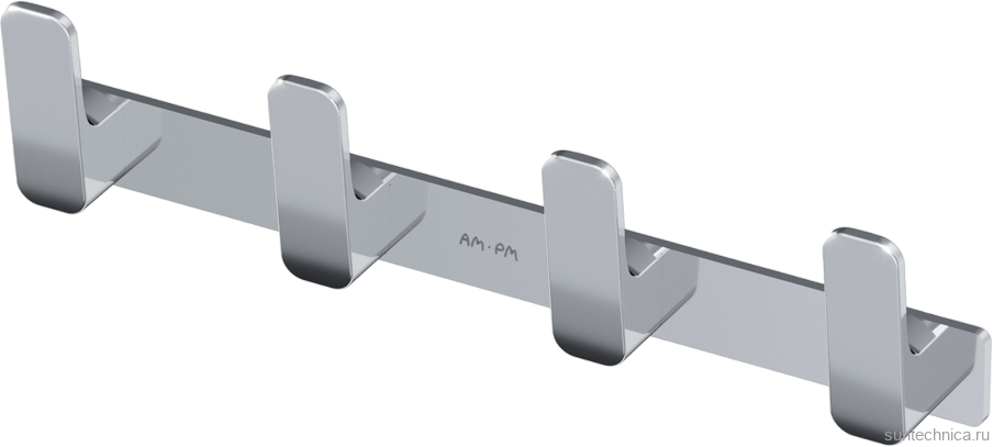 Крючок AM.PM Func A8F35900 хром, на шурупах