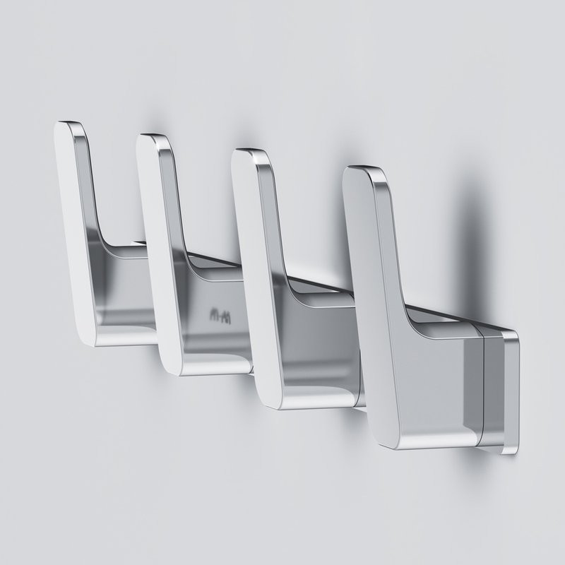 Крючок AM.PM Func A8F35900 хром, на шурупах