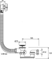 Акриловая ванна Royal Bath Shakespeare Shakespeare RB652100K-L 170x115 см, угловая, левая, пристенная, белая, асимметричная, для двоих, со сливом-переливом, 170 см с каркасом + слив-перелив