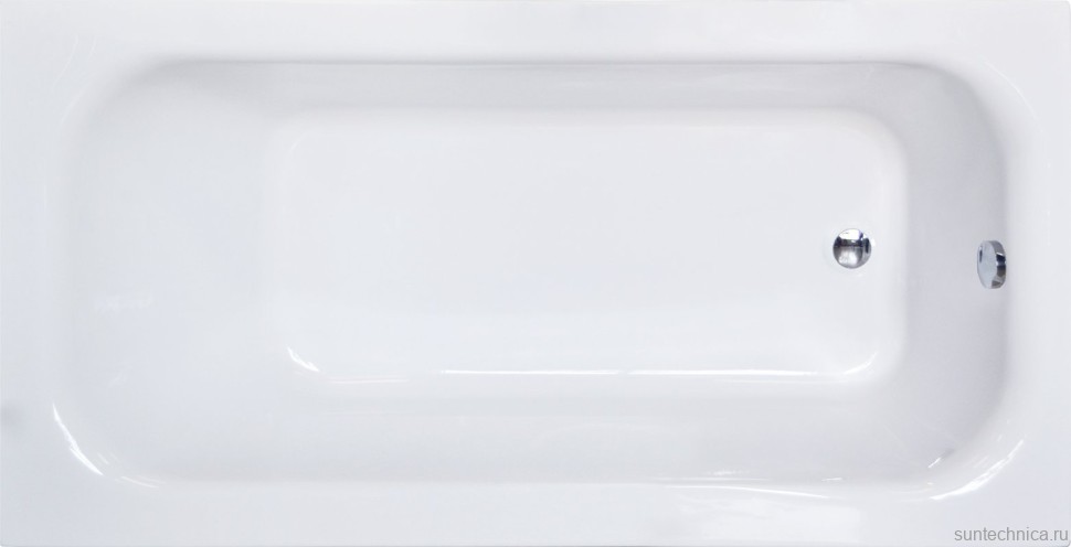 Акриловая ванна Royal Bath Accord 180x90 см, пристенная, белая, с каркасом