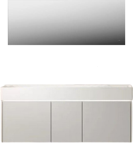 Мебельная раковина KERAMA MARAZZI Grande GR.wb.120.2 белая