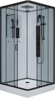 Душевая кабина Niagara Premium NG-6901-01GQ BLACK 90х90х210 черная, с низким поддоном