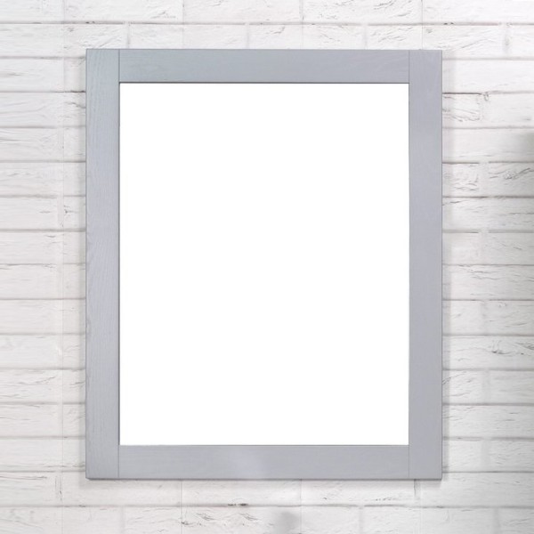 Зеркало ValenHouse Эйвори 80 серое