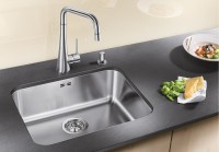 Комплект Мойка Blanco Supra 500-U + Смеситель Fontas-S II 525199