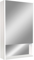Зеркало-шкаф Art&Max Foggia AM-Fog-500-800-1D-L-DS-F-White 50х80, белое, с подсветкой