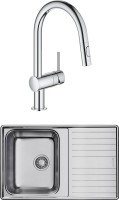 Комплект Мойка Omoikiri Sagami 79 + Смеситель Grohe Minta 32321002