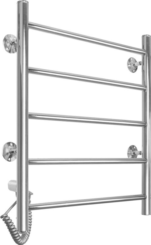 Полотенцесушитель электрический Domoterm Аврора DMT 109-5 50x71, L с полотенцедержателем