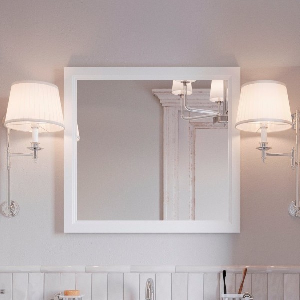 Зеркало VitrA Valarte 80 матовое белое